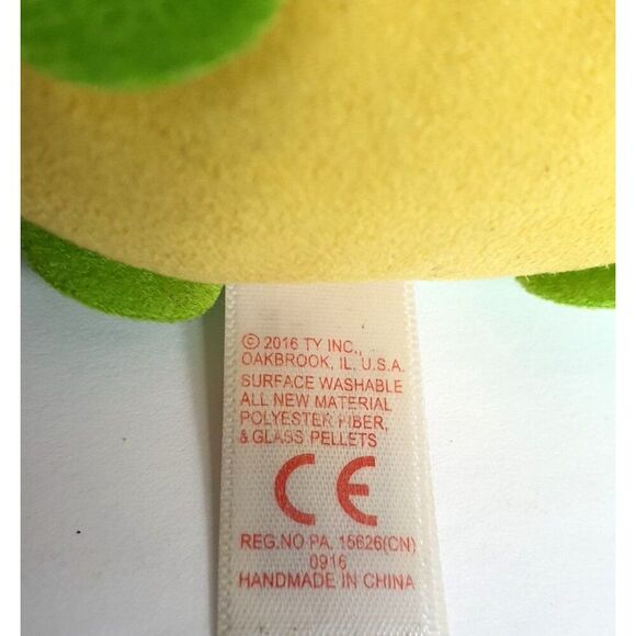 Ty Raphael Teenage Mutant Ninja Turtles 4" Plush Toy 2016 Green Red TMNT - Picture 7 of 8